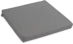 H.O.C.K. Caribe Outdoor Stuhlkissen NORM 40x40x4cm hellgrau gris plomo