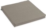 H.O.C.K. Caribe Outdoor Stuhlkissen NORM 40x40x4cm taupe-tabacco