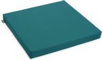 H.O.C.K. Classic Uni Outdoor Stuhlkissen NORM 40x40x4cm cyan petrol light