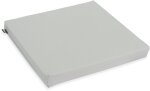 H.O.C.K. Classic Uni Outdoor Stuhlkissen NORM 40x40x4cm hellgrau