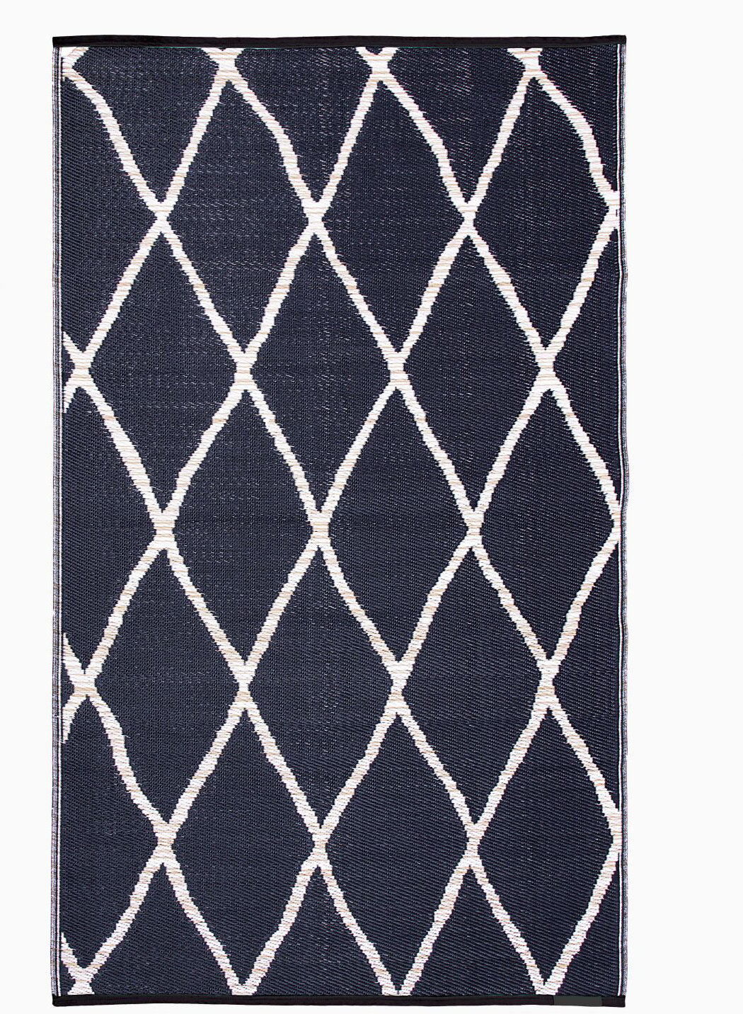 H.O.C.K. Outdoor Teppich Nairobi natural black 120x180cm