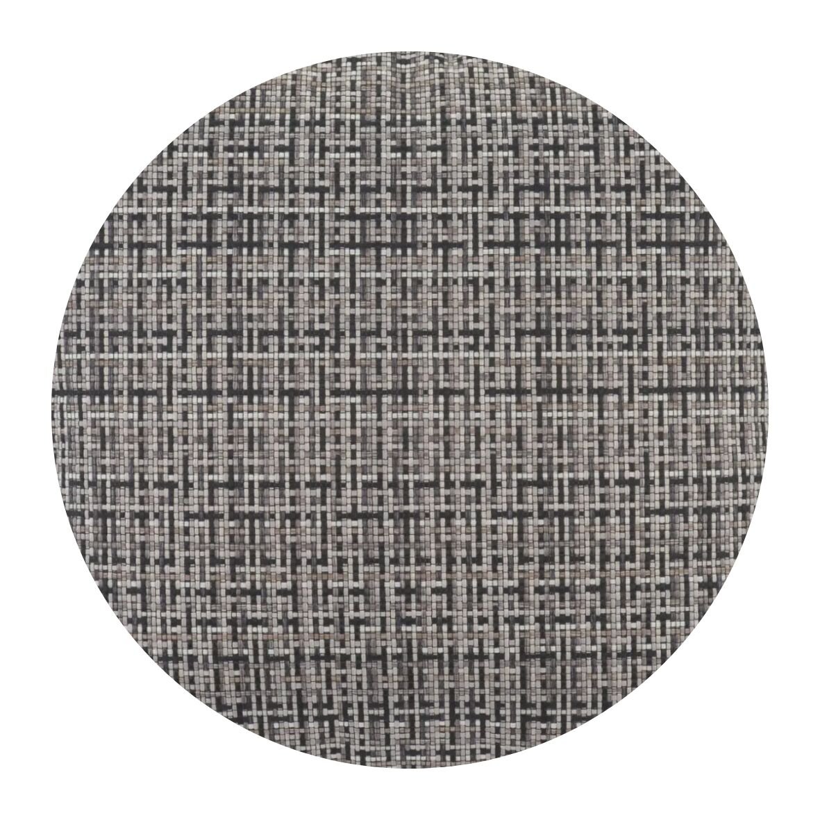 H.O.C.K. Stoff Meterware Mosaico schwarz grau col. 18