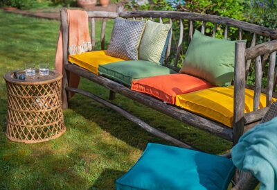 H.O.C.K. Classic Uni Outdoor Kissen 50x30cm tabacco col. 80