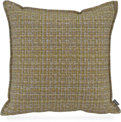 H.O.C.K. Mosaico Dekokissen mit Biese 50x50cm gelb olive...