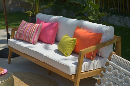 H.O.C.K. Classic Uni Outdoor Kissen 50x30cm in verschiedenen Farben
